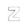 182pcs/lot 8mm 10mm Silver Plain Slide Letter Charms Alphabet A-Z For Bracelet Wristband Keychain Pet Collar DIY Jewelry Making