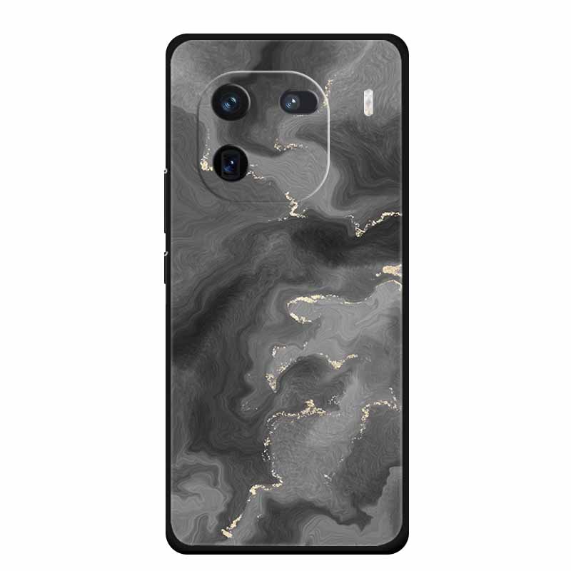 For Vivo iQOO 12 Case Marble Painted Soft Silicone TPU Cover Phone Cases For Vivo iQOO 12 Pro 5G V2307A V2329A Colorful New Etui