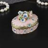 Sophisticated Floral Themed Jewelry Presentation Case For Organizing Rings And Small Items