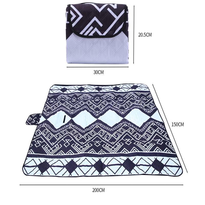 Padded Outdoor Picnic Camping Mat 2m x 2m