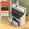 Magnetic Folding Broom & Dustpan Set for Efficient Floor Cleaning