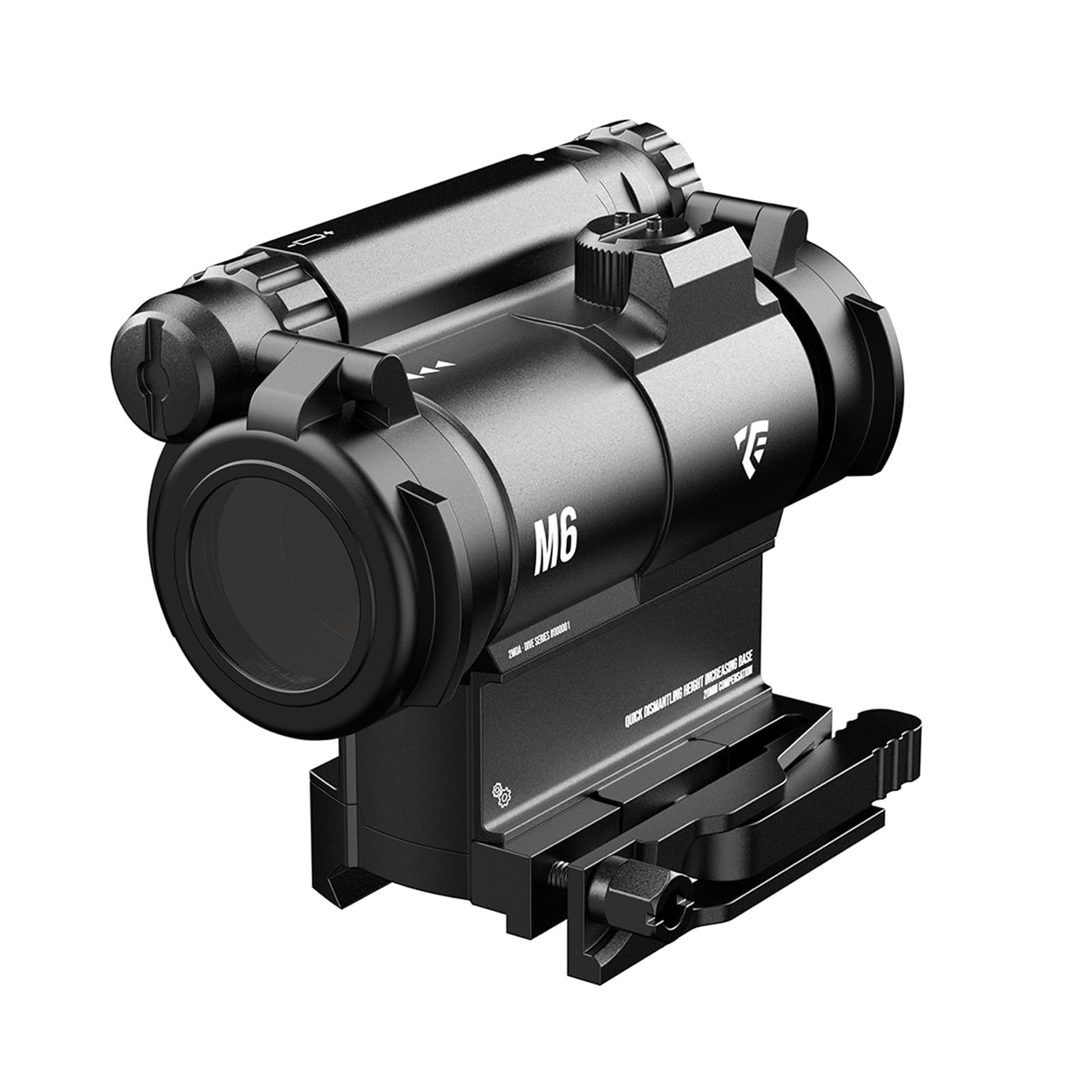 

Коліматорний приціл T-eagle M6 типу COMP M5 для страйкболу, швидкознімне кріплення, сумісний з планками 20 мм (Високий)