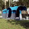 VidaXL Tunnel Camping Tent 8 Person Blue Waterproof, Tent, Garden Tent, Outdoor Shelter, Camping Tent, 94786