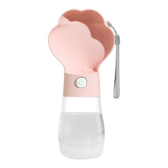 Portable Dog Water Bottle Leak-Proof Water Dispenser with Drinking Bowl Travel Pet Water Bottle for Dogs Cats Outdoor Walking Hiking