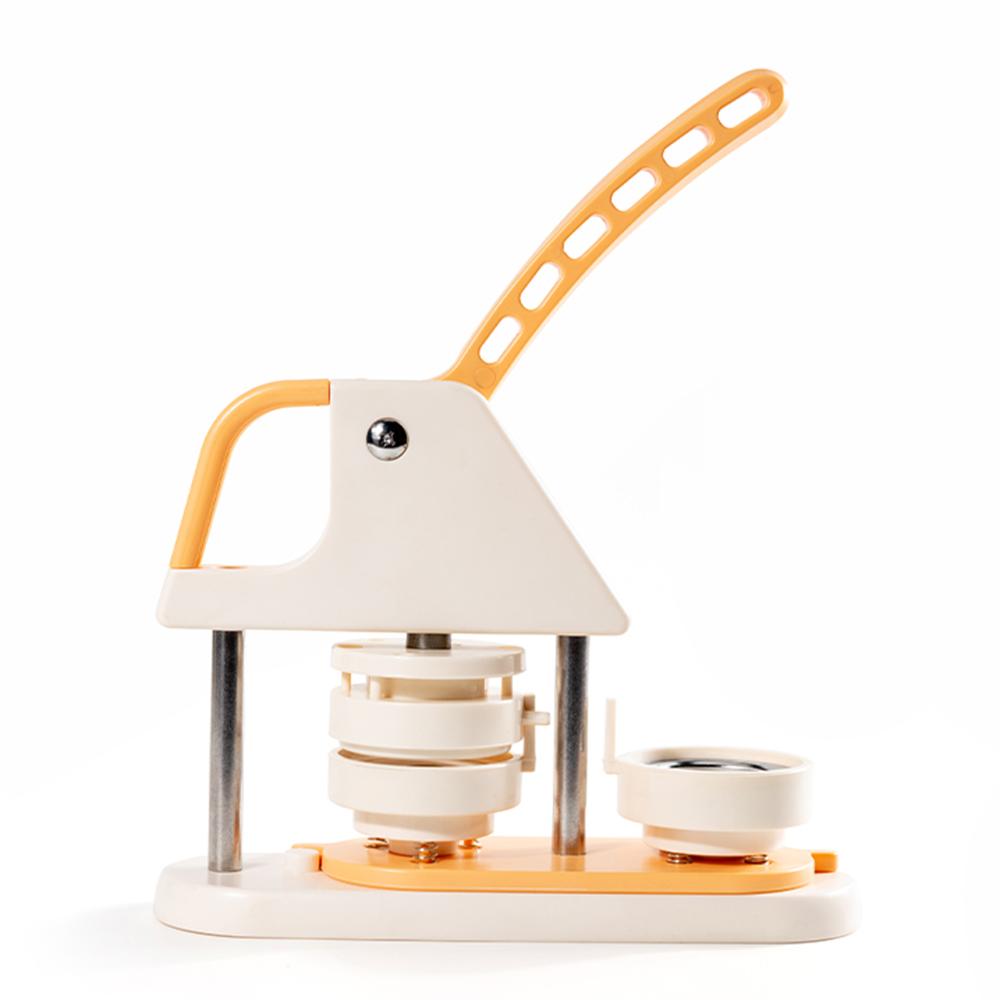 Button Maker Machine 58mm Pin Badge Press Machine with Button Maker Supplies 100pcs for Kids Friends