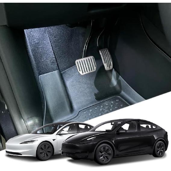 Foot Pedal Pads Set, Auto Aluminum Pedal Covers, Non-Slip Performance Accessories Pedal Covers, Car Accessories Brake & Accelerator Pedal Covers Fits