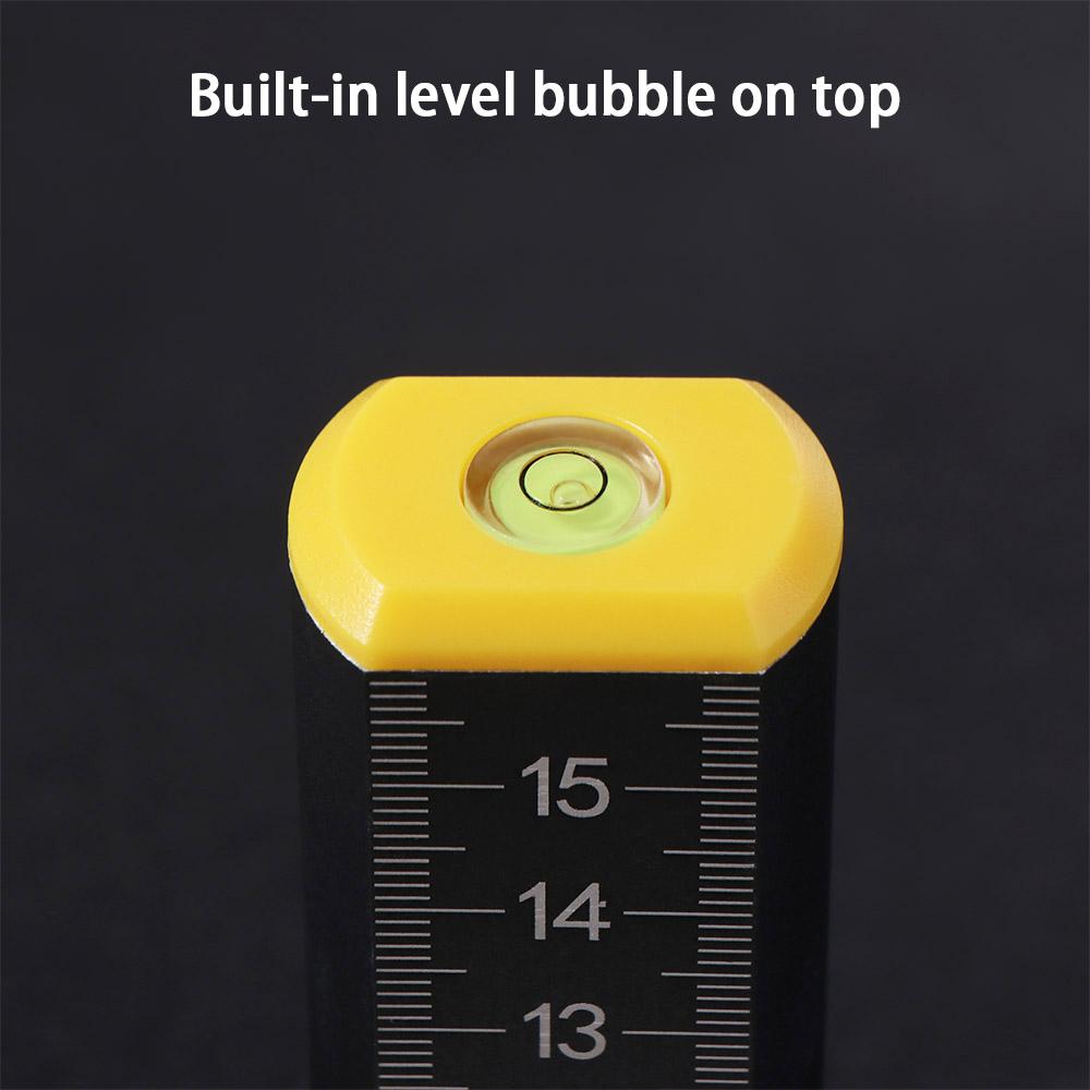 Graduated Scale Equal Height Ruler Magnetic Floor Tile Ruler Gradienter Tool  Construction Site