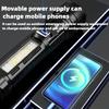 5000MAH Powerful dual light source flashlight built-in 18650 battery rechargeable Type-c flashlight fishing hunting flashlight