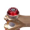 Aluminum Alloy Bicycle Top Stem Cover with Screw Bike Top Tube Cap Bike Supplies