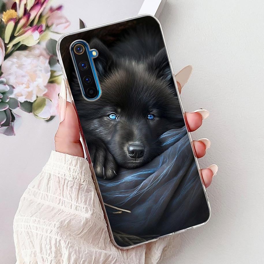 For Realme 6 Pro Case RMX2061 Soft Silicone Cartoon Phone Cover For OPPO Realme 6 Pro Case Realme6 Realme 6 Pro 6i 6S 6Pro Coque