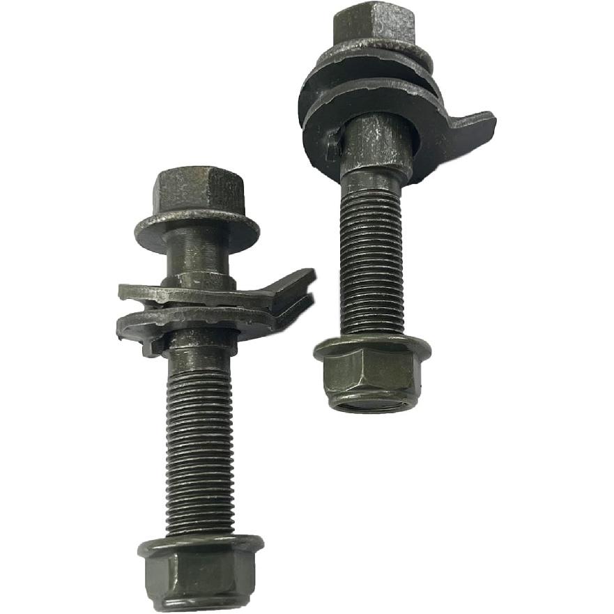 2Pcs 16Mm Adjustable Camber Correction Alignment Kit Fit Front Wheels Cam Bolts Compatible With Acadia Civic CR-V Element HR-V Odyssey Pilot