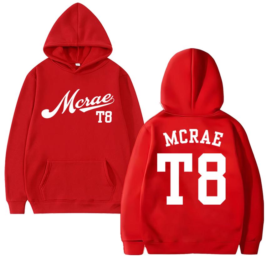 Tate Mcrae T8 Concert 2025 Double Sided print black Hoodies Men women fashion Y2k pullovers Unisex Fleece Long sleeve Sweatshirt