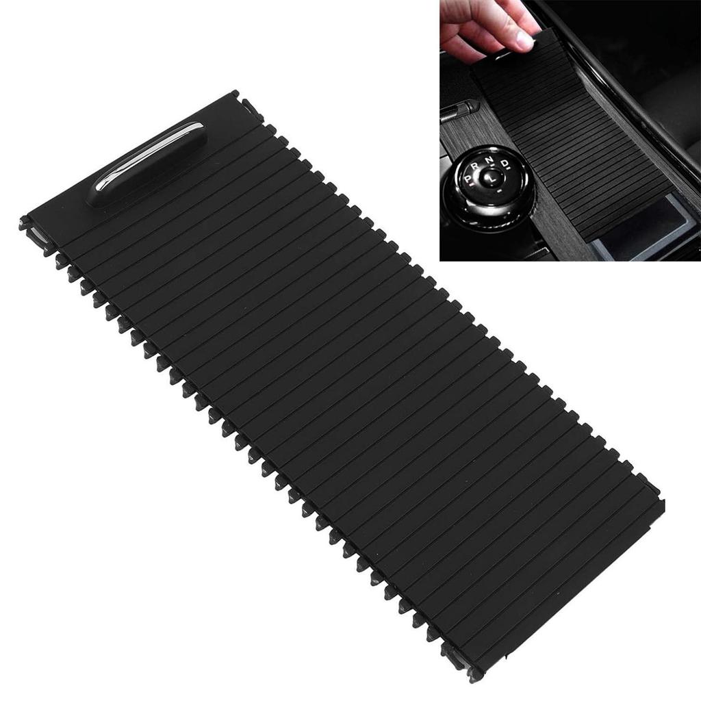 Mittelkonsolen-Rollo Getränkebecherhalter Tablett Auto Ersatz Professionelle Rolladenabdeckung Becherhalter-Panel Schiebejalousie