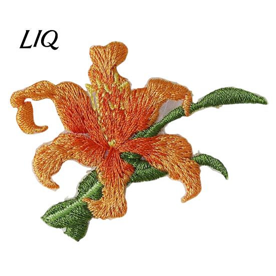 Iron-on Patch Flower Embroidered Patch, Iron On Sew Decorative Floral Applique for Jeans Shirts Hats Bags Repair And Decoration