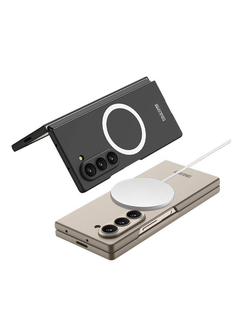 Samsung Z Fold7 Magnetic Wireless Charging Protective Case with Car Mount Holder