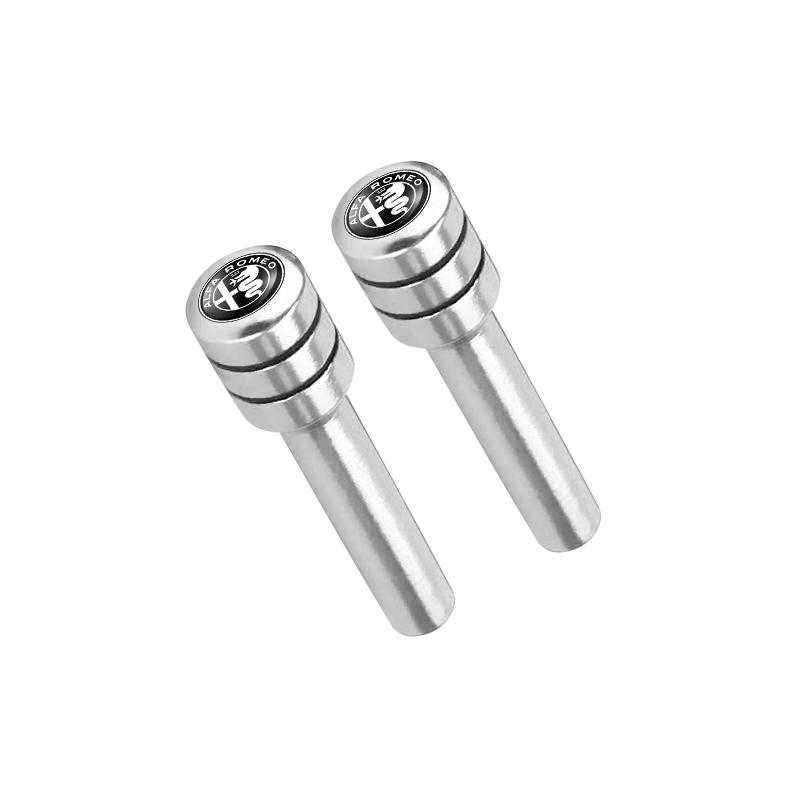 For Alfa Romeo 2/4Pcs Car Door Lock Pin Door Lock Rod Car Knob Pull Security Insurance For Alfa Romeo serpent Giulia 159 156 MIT
