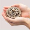 1PC Ancient Copper Incense Burner Household Indoor Incense Seal Plate Incense Thread Incense Burner Incense Accessories Household Incense Burner