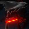 Bike Tail Light Rechargeable Intelligent LED Light for Night Riding with 6 Modes and IPX5