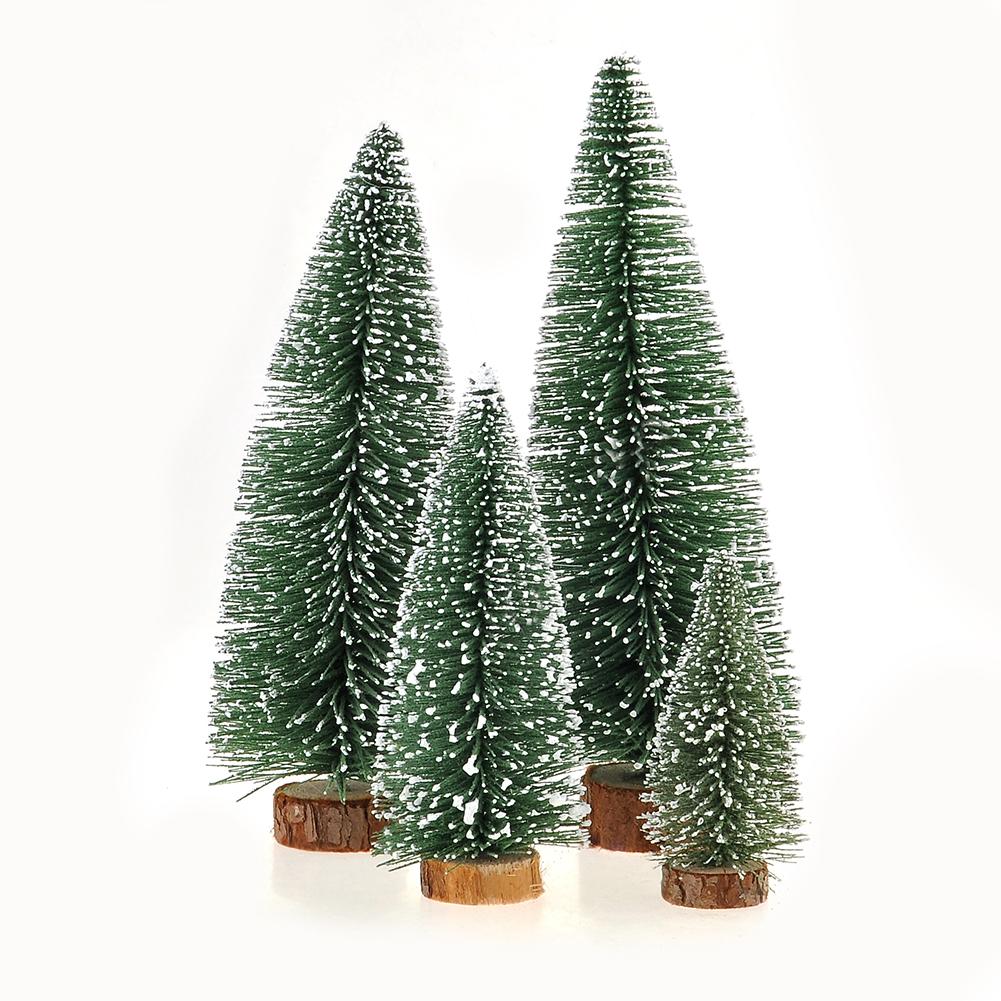 

10cm/15cm/20cm/25cm Christmas Trees Dipped in White Cedar Desktop Small Christmas Trees, Christmas Tree Decoration for Christmas 10cm 15cm 20cm 25cm