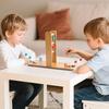 Non-Toxic Mini Wooden Golf Stair Game Interactive Dual Player Enlightenment Toy For Children Friends And Family Battle Educational Toy