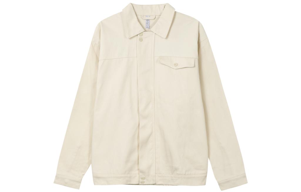 Adidas Originals Jackets Unisex Yellow/White Lapel Moderate Workwear HI6011