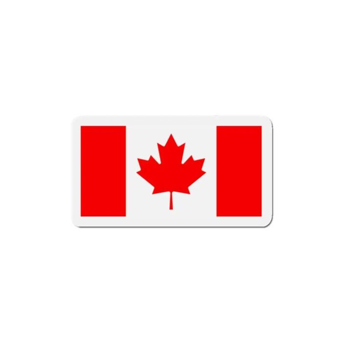 Aimant Drapeau Canada - Multicolore - 7 cm - 50 pièces - Résine synthétique - Mixte