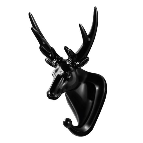 

Настенный нескользящий настенный крючок в виде головы животного, крючок для одежды, шляпа, полотенце, ключ, вешалка, украшение на стену C