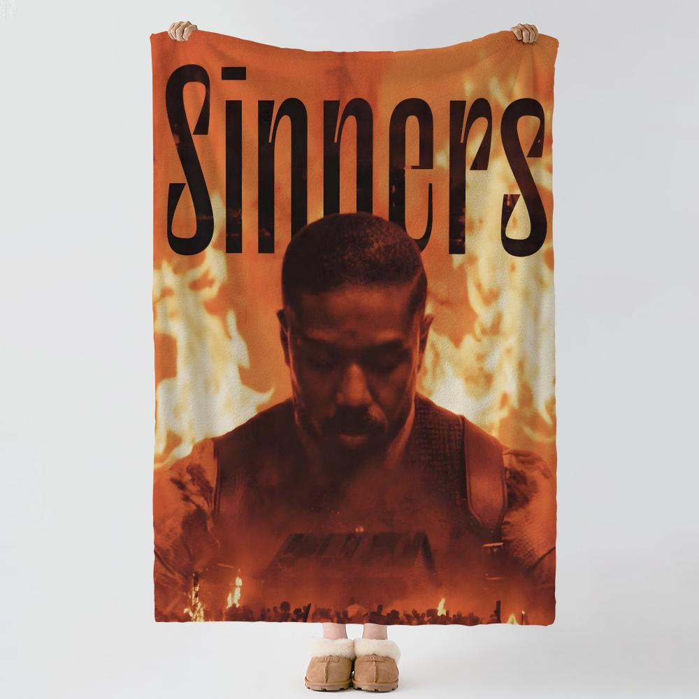 Film S-Sinners-S Dicker Komfort Flanell-Steppdecke, Vielseitig einsetzbar Innen Außen Tägliches Nickerchen