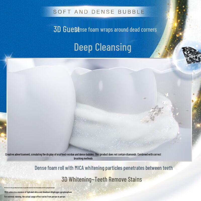 Crest 3D White Micro-Charcoal Toothpaste (3-Pack)