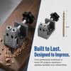 32PCS 15 Degree Oblique Hole Locator Aluminum Alloy Woodworking Hole Punch Kit  Woodworking