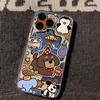 Birthday puppy for iPhone17promax space phone case Apple 16 transparent 14/13 fine hole 15