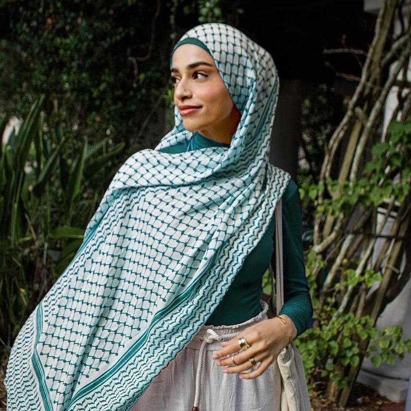 

Мода Куфия Хиджаб Шифоновый Шарф Женский Исламский Мусульманский Шарф Шаль Эшарп Дышащий Фуляр Дубайские Хиджабы