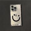 Transparent Square Back Tube Case Casing Protection For iPhone 13 14 Pro Max 16 ProMax 12 11 15 Plus Anti-Oxygen,LOVE YOUR SELF Pattern