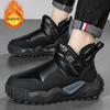 Winter Warm Snow Boots For Men Plush High Top Cotton Shoes Outdoor Anti-Skid Comfortable Casual Shoes For Mens Botas Para Hombre