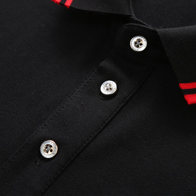 Mărimi Mari 5XL-13XL Polo Negru Oversized Bărbați Topuri de Vară Tricou Mânecă Scurtă Haine de Vară
