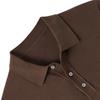 JOW Men's Fine Spun Machine Washable 100% Wool Short Sleeve Polo Shirt