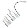 7PCS Grease Coupler Kit 90 Degree Quick Connect Grease Fittings Tool for Automotive Truck