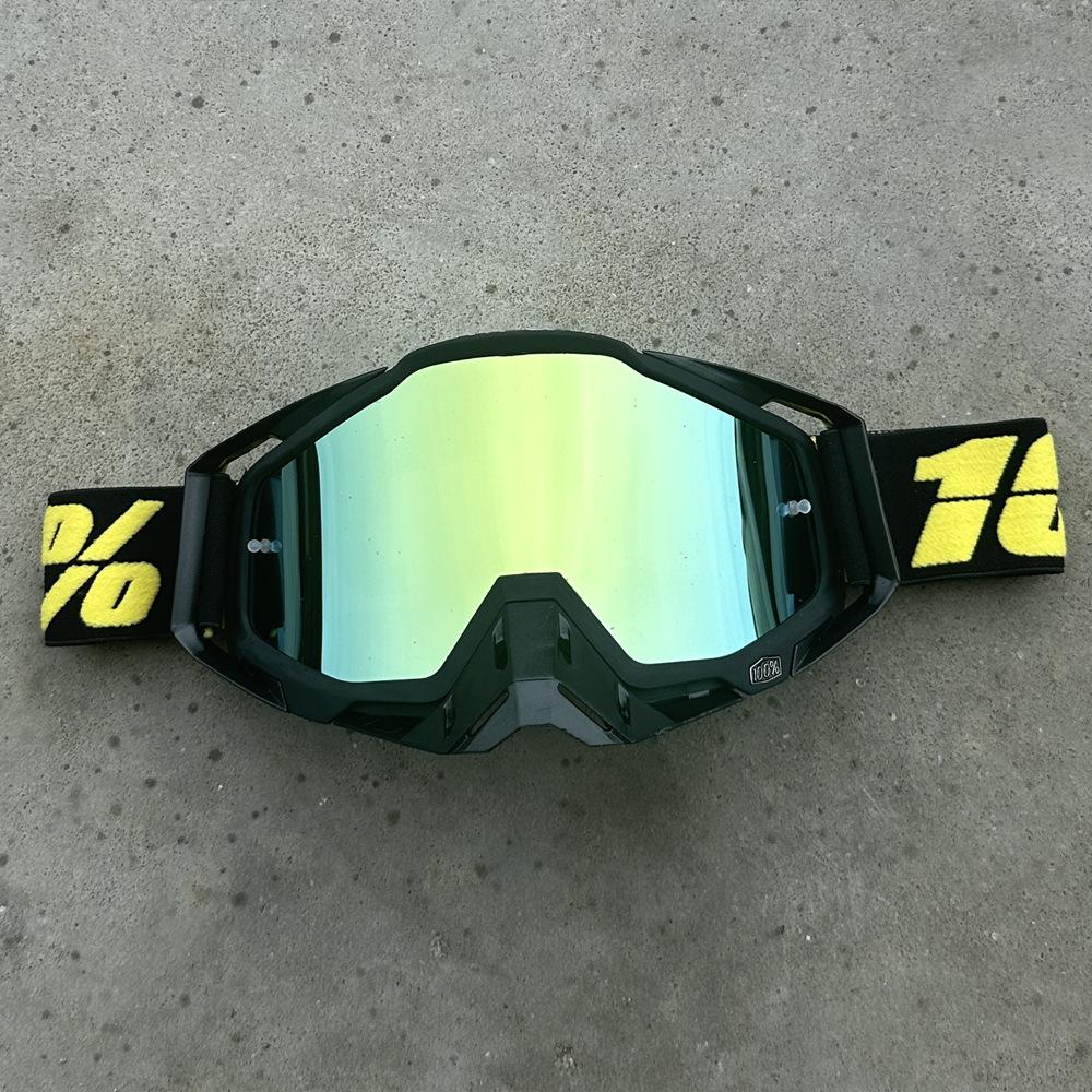 Motorcycle Goggles Color Off-road Helmet Goggles Windproof Sand Riding Glasses Ski Goggles