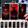 Klasické Akční D-Diablo Hra Pouzdro Na Telefon Pro IPhone 17 16 15 14 13 11 12 Pro Max 16 Plus Průhledné