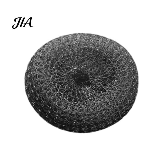 Non Scratch Wire Brush Stainless Steel Wool Scrubber with Long Handle, Deep Cleaning Heavy Kitchen Sink Duty Scrub Brush, Non-Scratch Pot Scouring