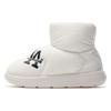 Chunky Classic A FLEECE Bouncer Thermal Waterproof Short Snow Boots Women's White Sneakers 3AWBBPB36-07WHS