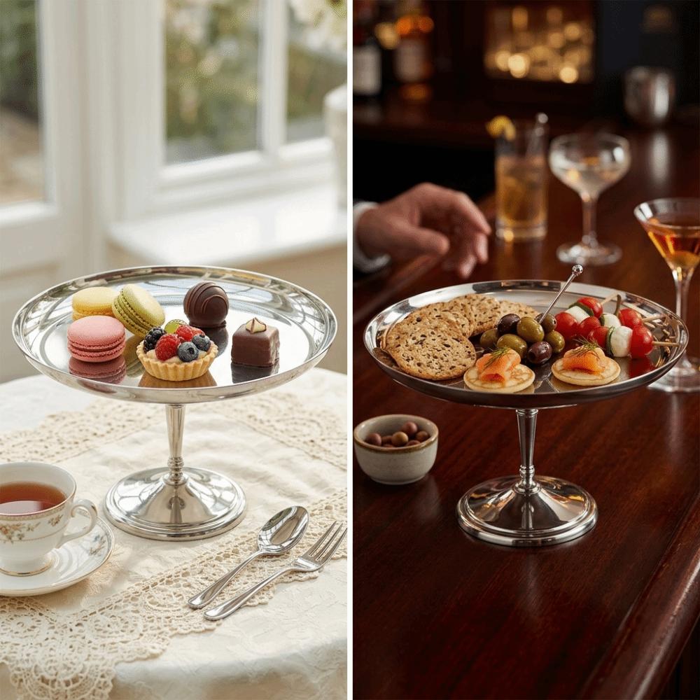 Rustless Steel Dessert Bowl Polished Sweet Treat Container Ice Cream Goblet  Table Decoration