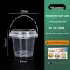 1000ml Disposable Fruit Tea Cup - Large Capacity Handheld Bucket for Milk Tea