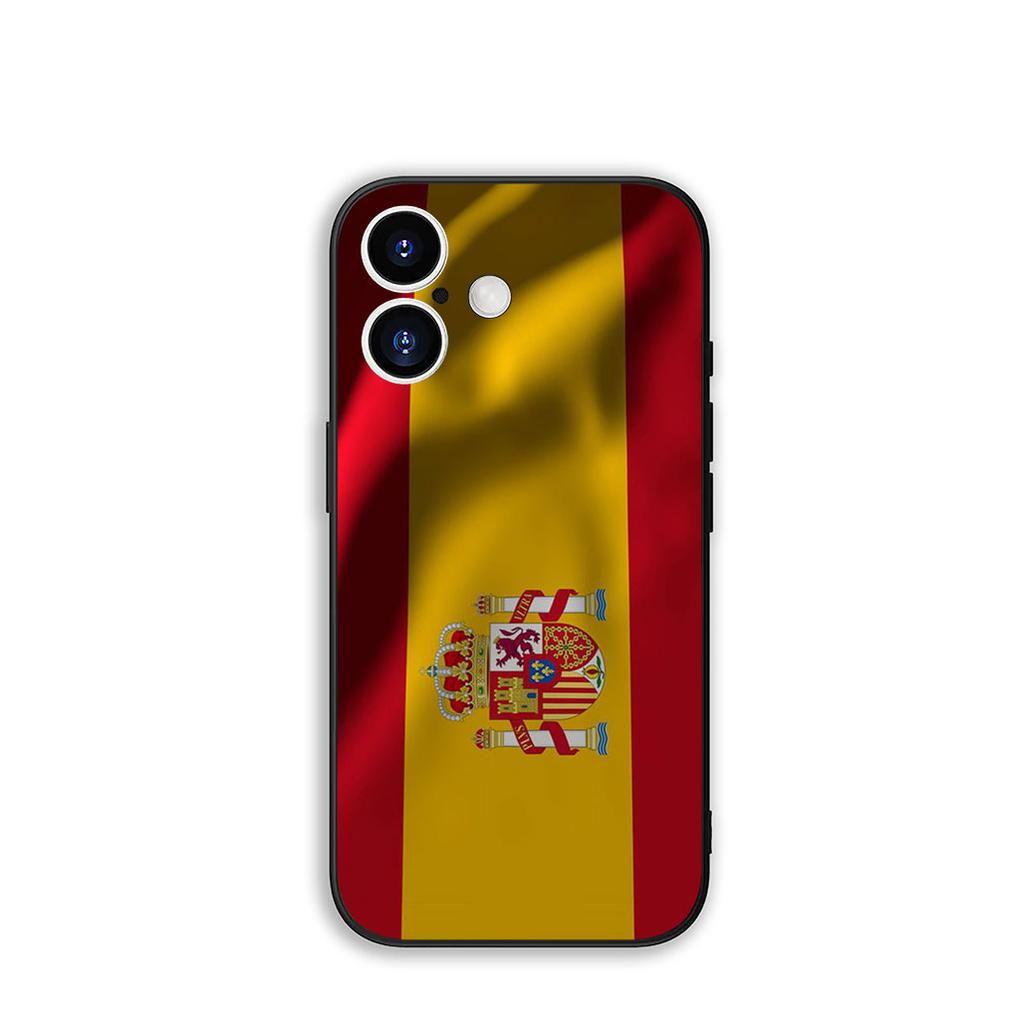 Handyhülle Spanien Flagge Gelb Rot Hülle für Xiaomi Redmi Note 15 11 9 10 Pro Plus A5 9A 9T 10A 10C 9C NFC 15C 8T Case