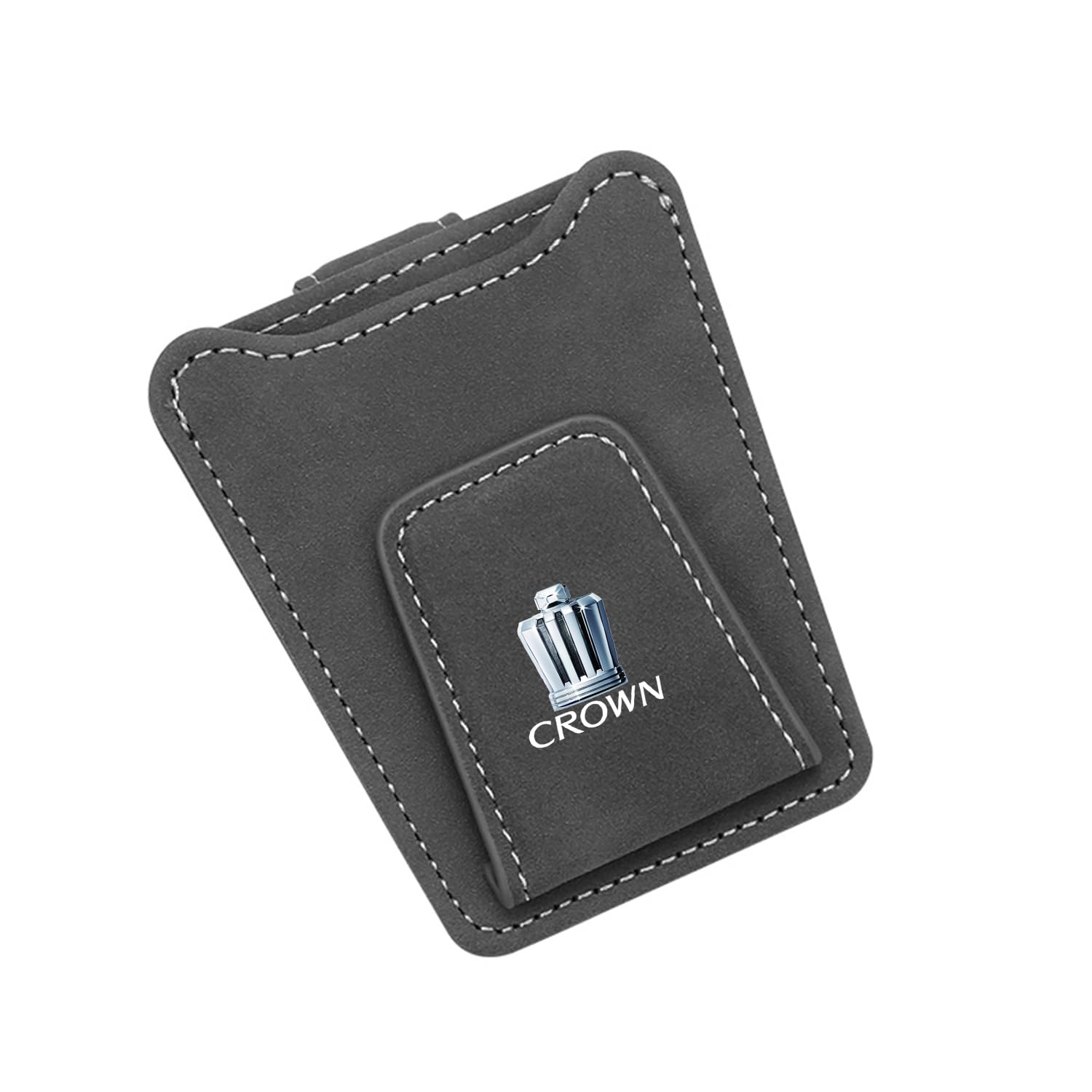 

Fumezu Car Sunglasses Clip for Honda Car Sunglasses Sun Visor Card and Eyeglasses Design with Magnetic Easy Compatible with Most Car Gray Crown, серый