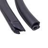 Universal Car Door Soundproof & Seal Strip - Waterproof, Dustproof, Noise-Reducing Rubber Strip for B-Pillar.