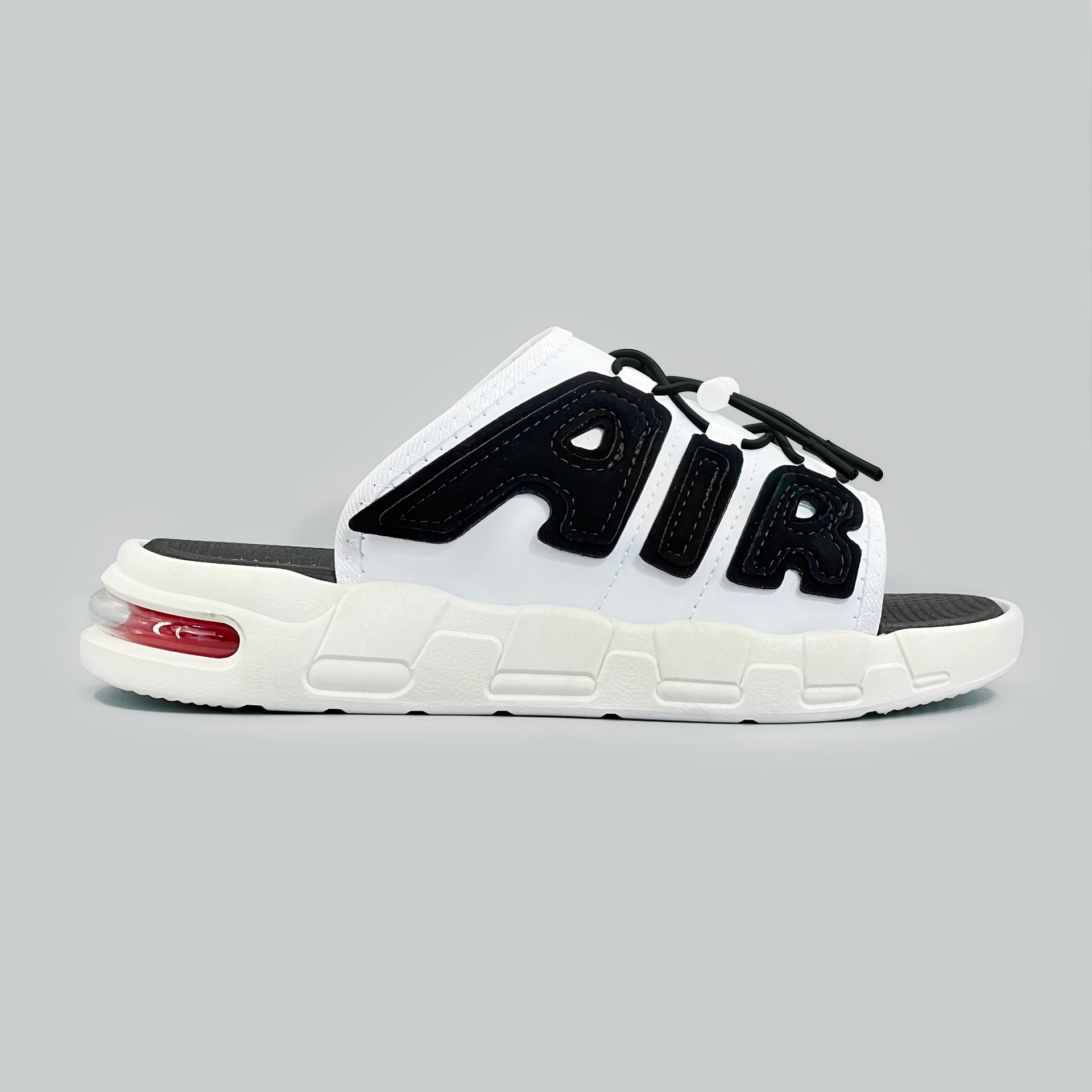 

Летние мужские кроссовки тапочки Air Sports толстая подошва пляжные сандалии Cloud Slides плоские нескользящие уличные мужские туфли большого размера 40