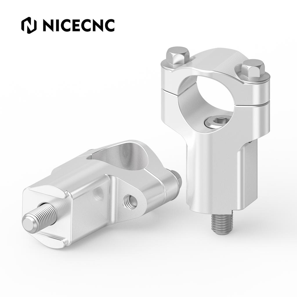 NICECNC For KTM EXC 300 2016-2023 52mm Handlebar Riser Bar Clamp Mount EXC-F 350 SX 125 SXF 450 For Husqvarna TE300 GasGas EC300