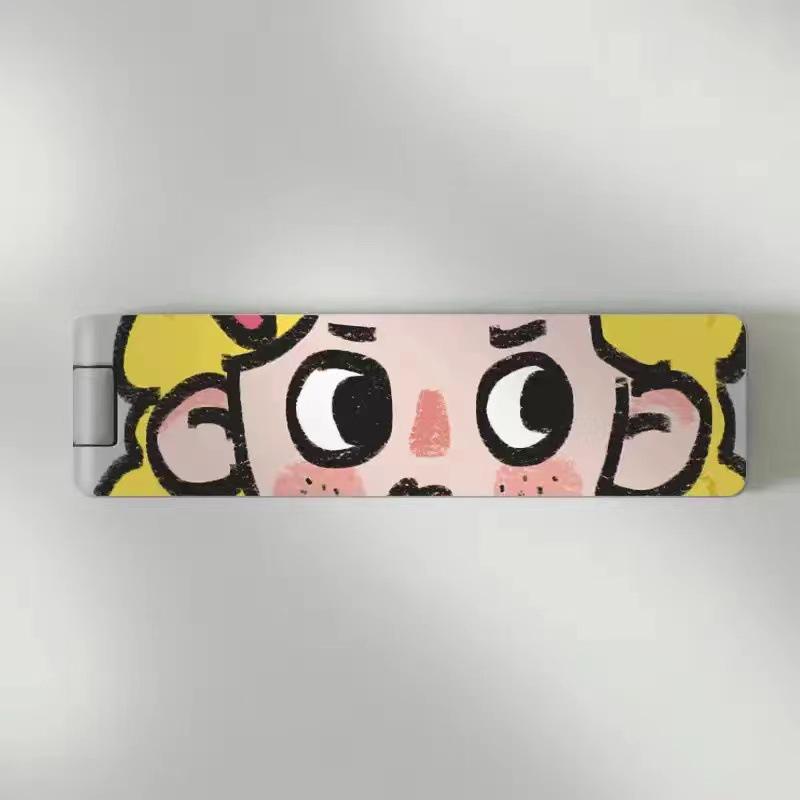 Ultradünner Neutraler Desktop-Telefonständer - Multifunktionales Klappkarten-Design