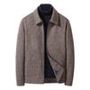 Men's Genuine Spring and Autumn Jacket Fashion Wool Wool Fashion Wool Jacket Men's